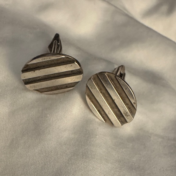 Vintage 1985 Tiffany & Co sterling silver cuff links